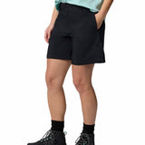 Short Mujer Silver Ridge Negro Columbia