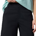 Short Mujer Silver Ridge Negro Columbia