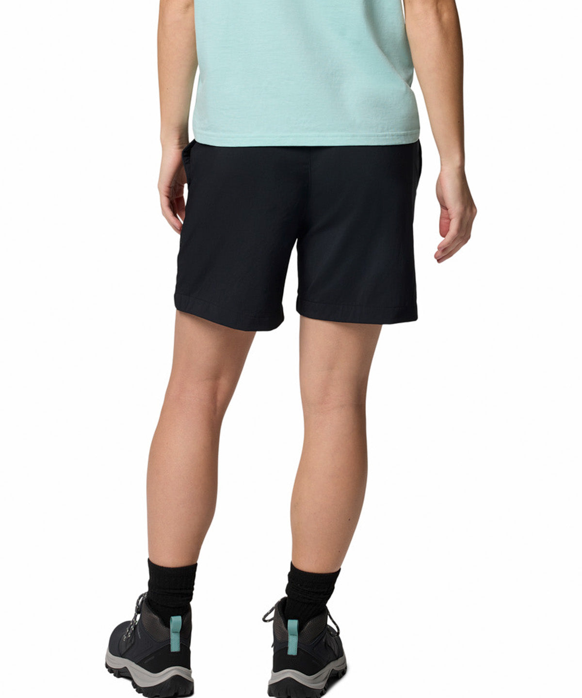 Short Mujer Silver Ridge Negro Columbia