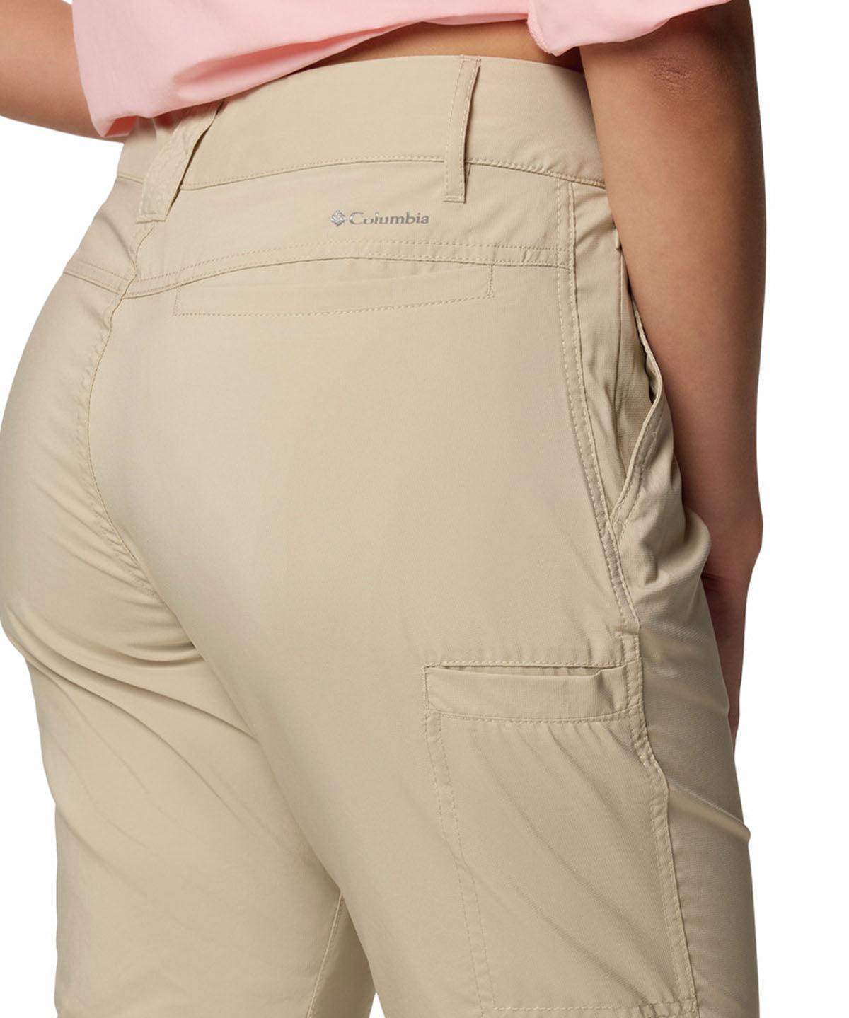 Pantalón Mujer Silver Ridge Utility Beige Columbia