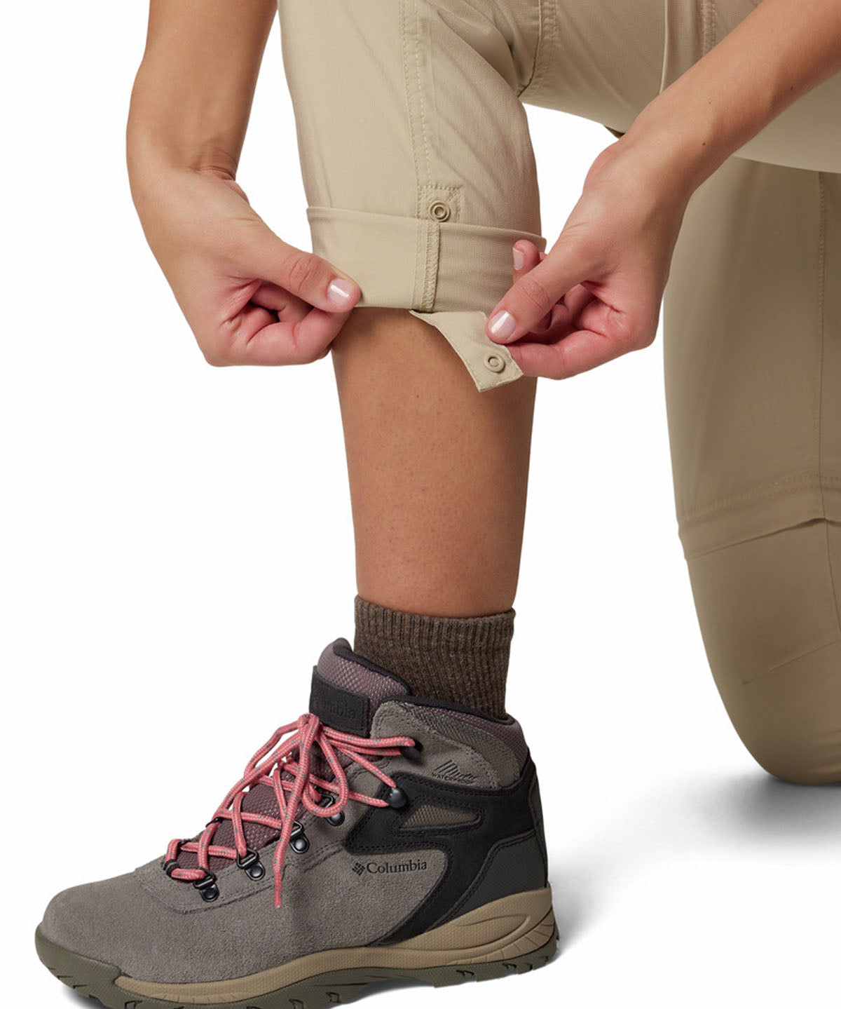 Pantalón Mujer Silver Ridge Utility Beige Columbia