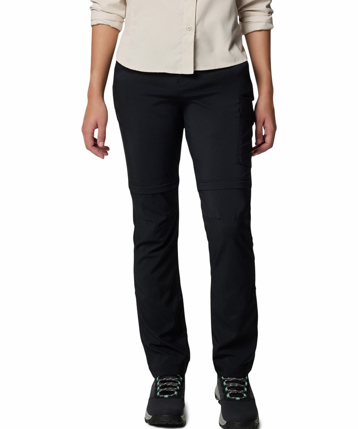 Pantalón Mujer Silver Ridge Utility Negro Columbia