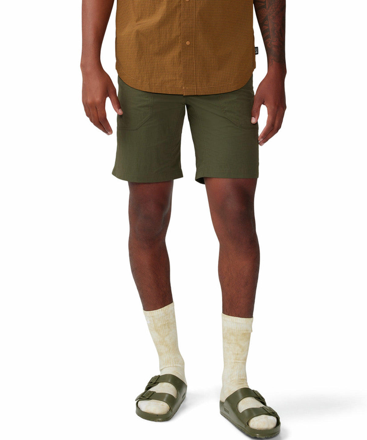 Short Hombre Stryder Verde Mountain Hardwear