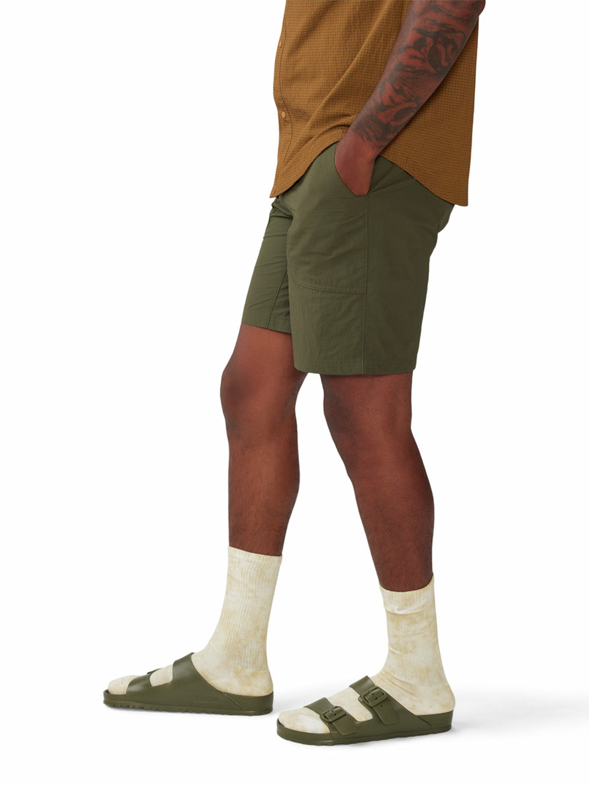 Short Hombre Stryder Verde Mountain Hardwear