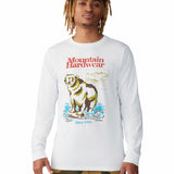 Polera Manga Larga Hombre River Bear¿ Gris Mountain Hardwear