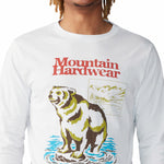 Polera Manga Larga Hombre River Bear¿ Gris Mountain Hardwear