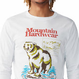 Polera Manga Larga Hombre River Bear¿ Gris Mountain Hardwear