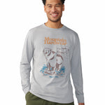 Polera Manga Larga Hombre River Bear¿ Gris Mountain Hardwear