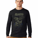 Polera Manga Larga Hombre River Bear¿ Negro Mountain Hardwear