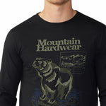 Polera Manga Larga Hombre River Bear¿ Negro Mountain Hardwear