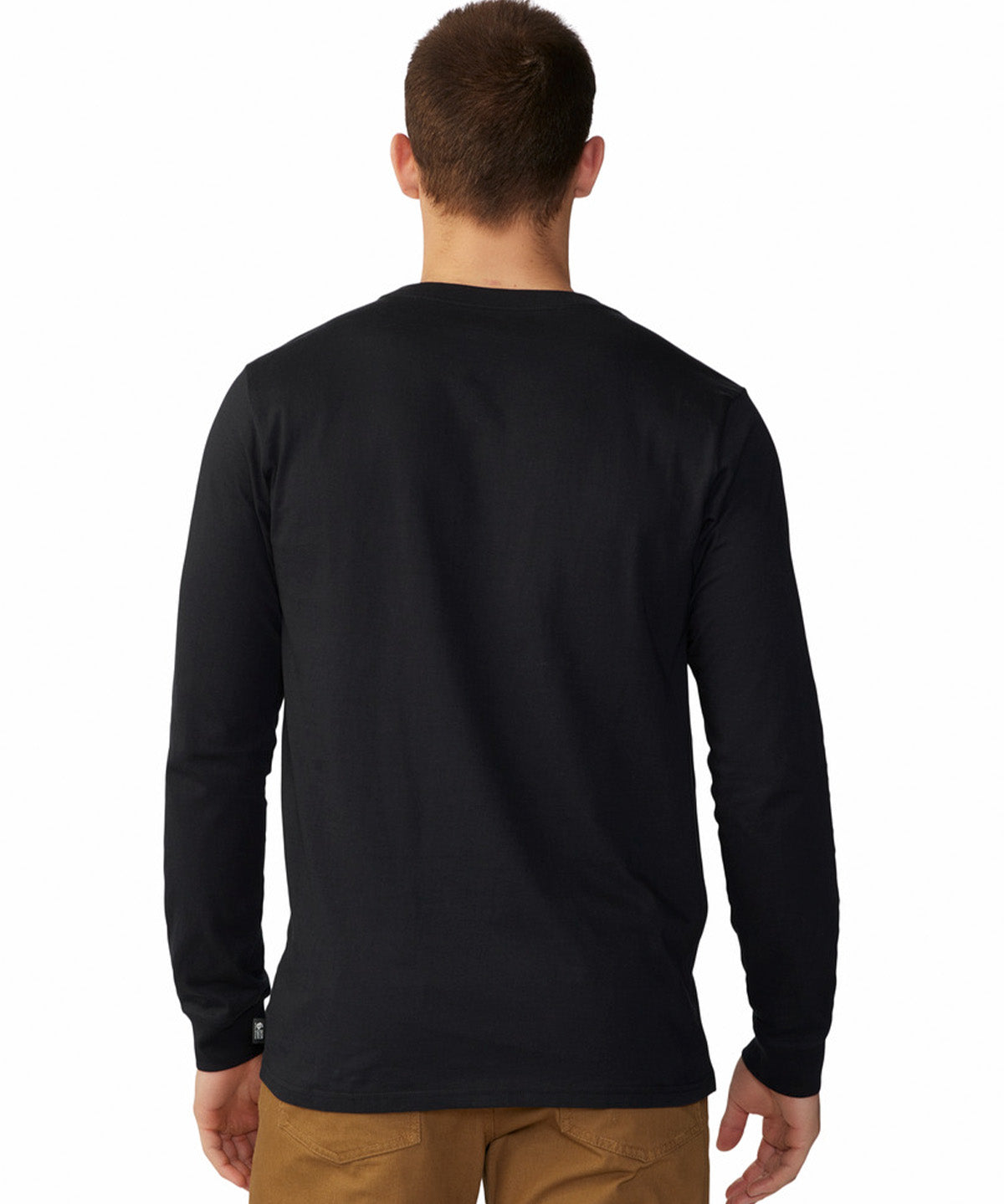 Polera Manga Larga Hombre River Bear¿ Negro Mountain Hardwear