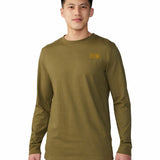 Polera Manga Larga Hombre Snow Yeti¿ Verde Mountain Hardwear