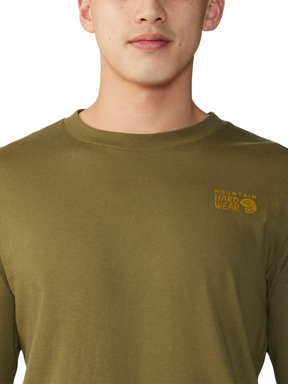 Polera Manga Larga Hombre Snow Yeti¿ Verde Mountain Hardwear