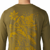 Polera Manga Larga Hombre Snow Yeti¿ Verde Mountain Hardwear