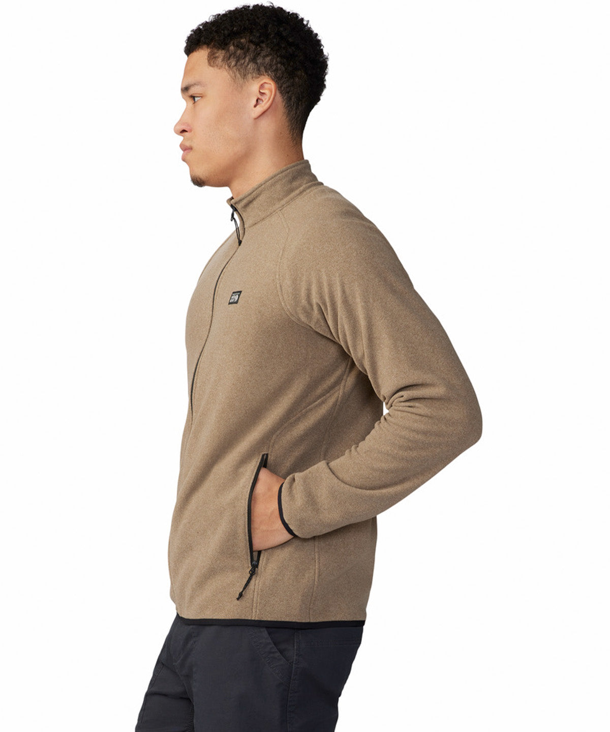 Polar Hombre Microchill¿ Full Zip Beige Mountain Hardwear