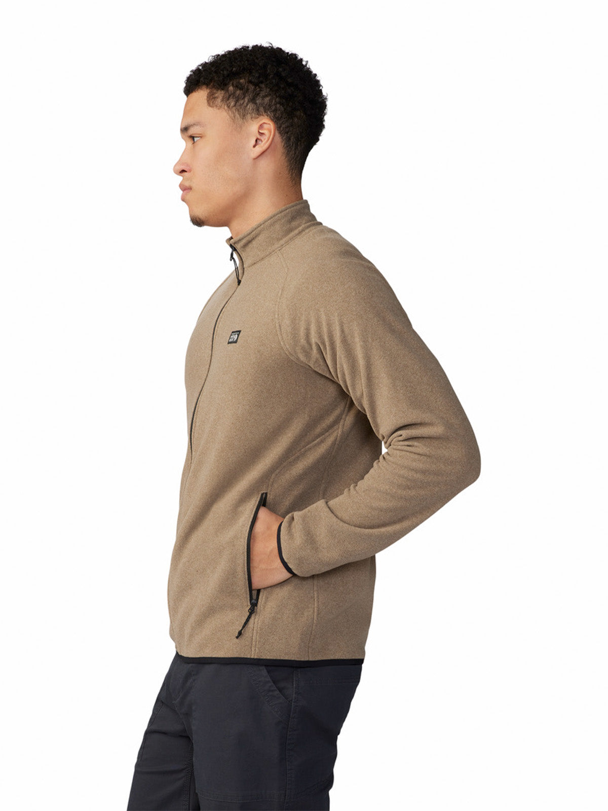 Polar Hombre Microchill¿ Full Zip Beige Mountain Hardwear