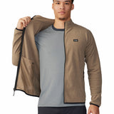 Polar Hombre Microchill¿ Full Zip Beige Mountain Hardwear
