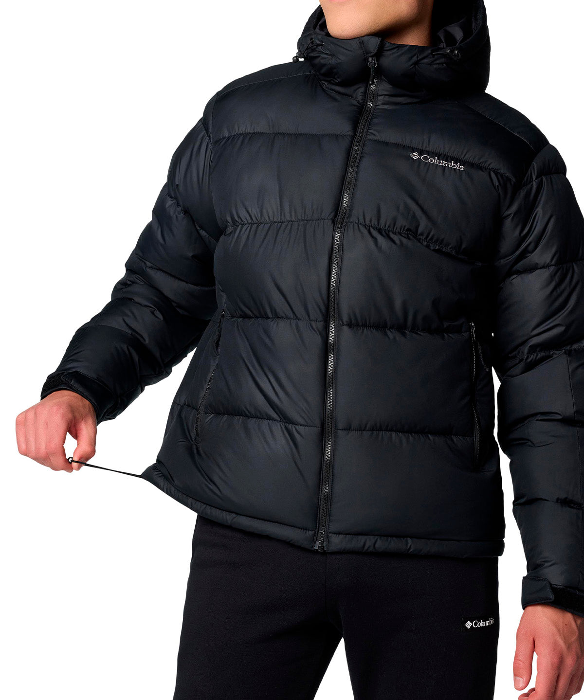 Parka Hombre Pike Lake II Hooded Negro Columbia