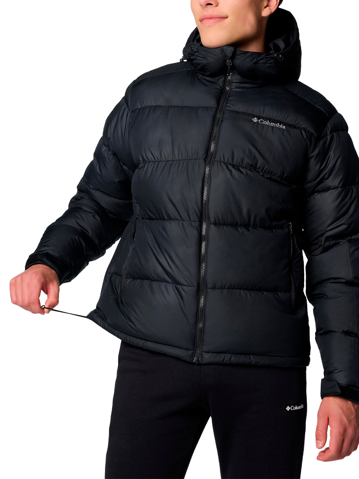 Parka Hombre Pike Lake II Hooded Negro Columbia