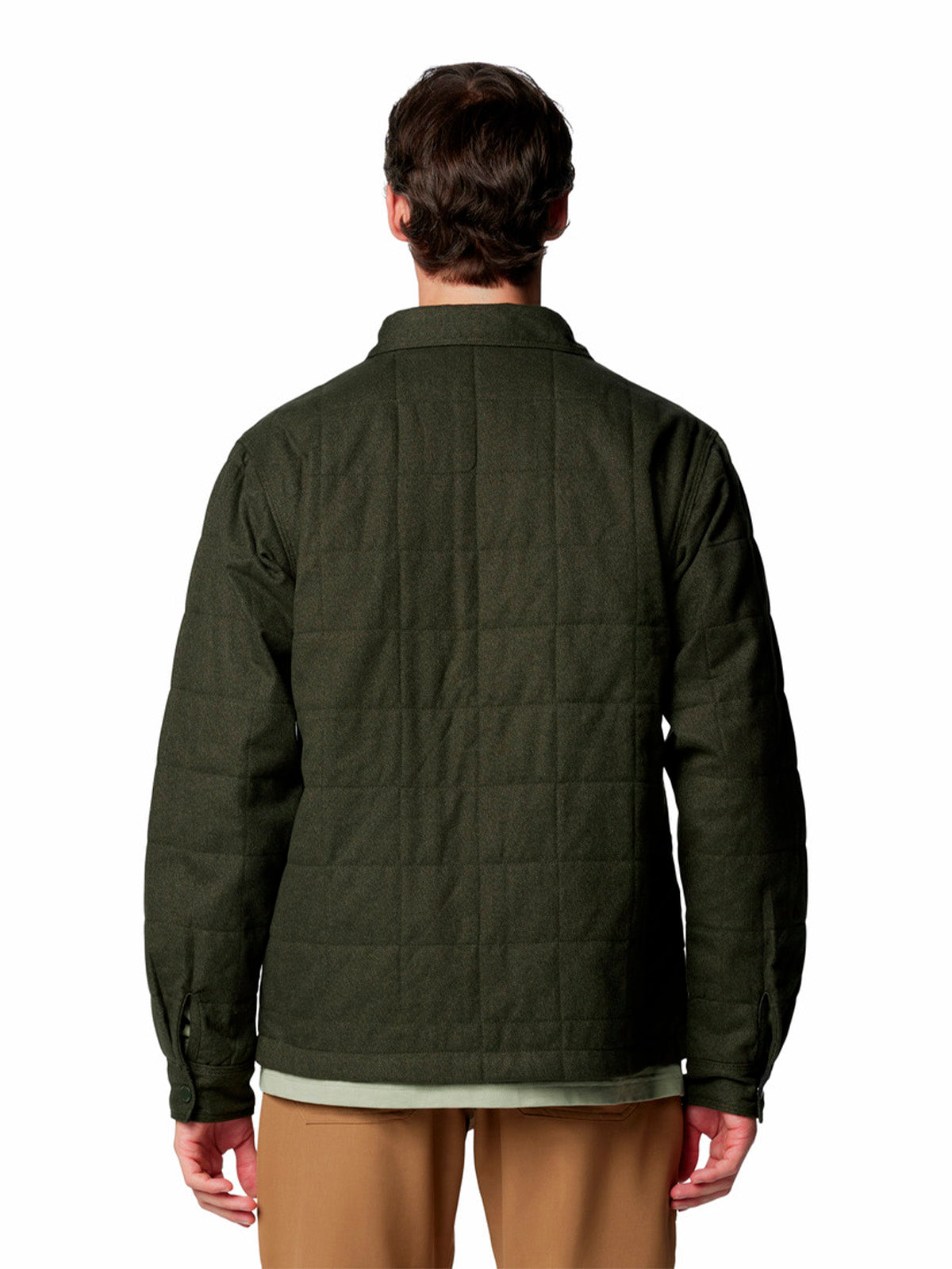 Camisa Manga Larga Hombre Landroamer Verde Columbia