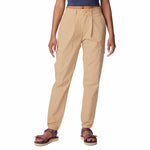 Pantalón Mujer Boundless Trek Pleated Beige Columbia