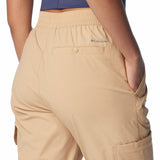 Pantalón Mujer Boundless Trek Pleated Beige Columbia