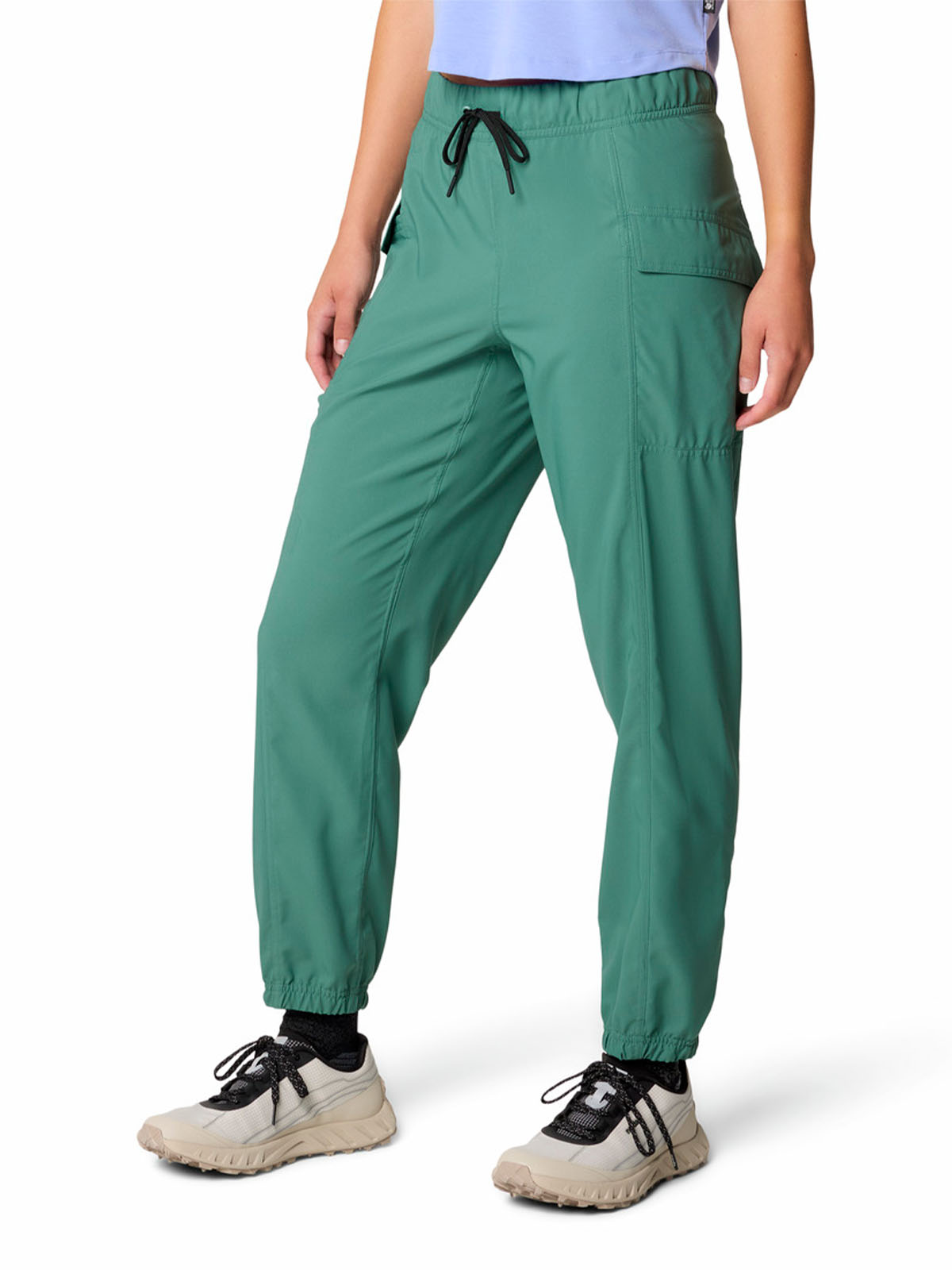 Pantalón Mujer Trail Sender Azul Mountain Hardwear