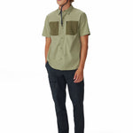 Camisa Manga Corta Hombre Trail Sender Verde Mountain Hardwear