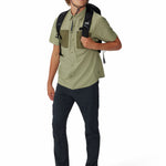 Camisa Manga Corta Hombre Trail Sender Verde Mountain Hardwear