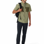Camisa Manga Corta Hombre Trail Sender Verde Mountain Hardwear