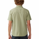Camisa Manga Corta Hombre Trail Sender Verde Mountain Hardwear