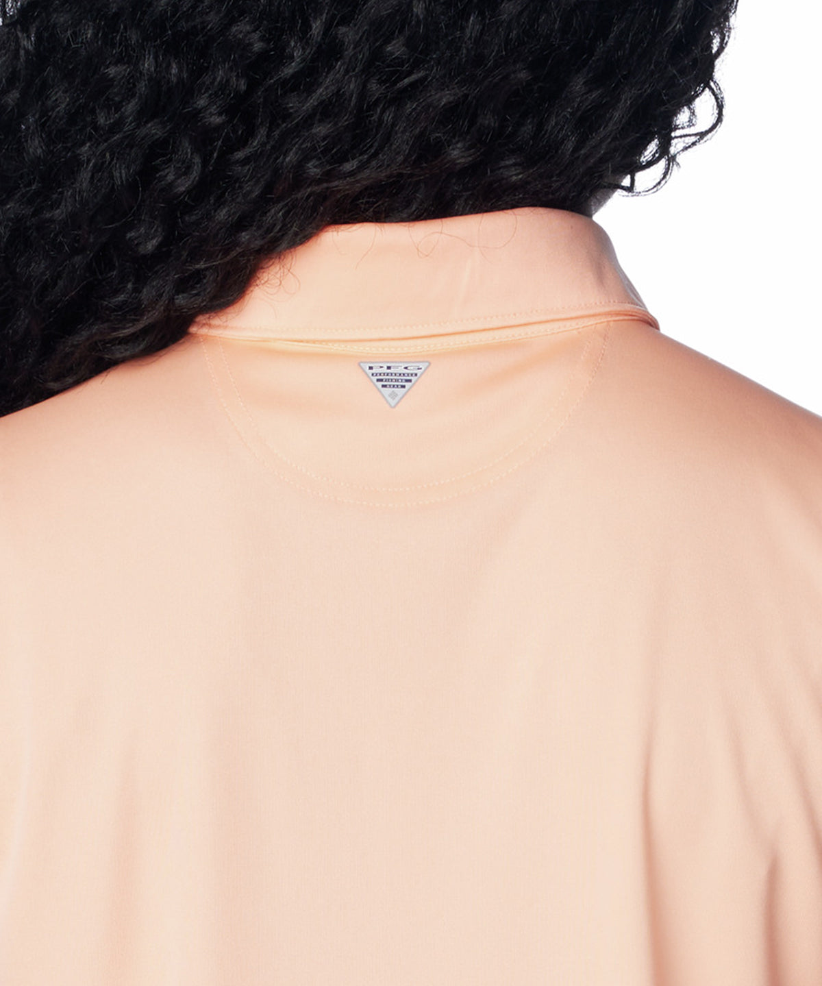 Polera Manga Corta Mujer PFG Tidal tee Rosado Columbia