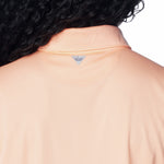 Polera Manga Corta Mujer PFG Tidal tee Rosado Columbia