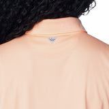 Polera Manga Corta Mujer PFG Tidal tee Rosado Columbia