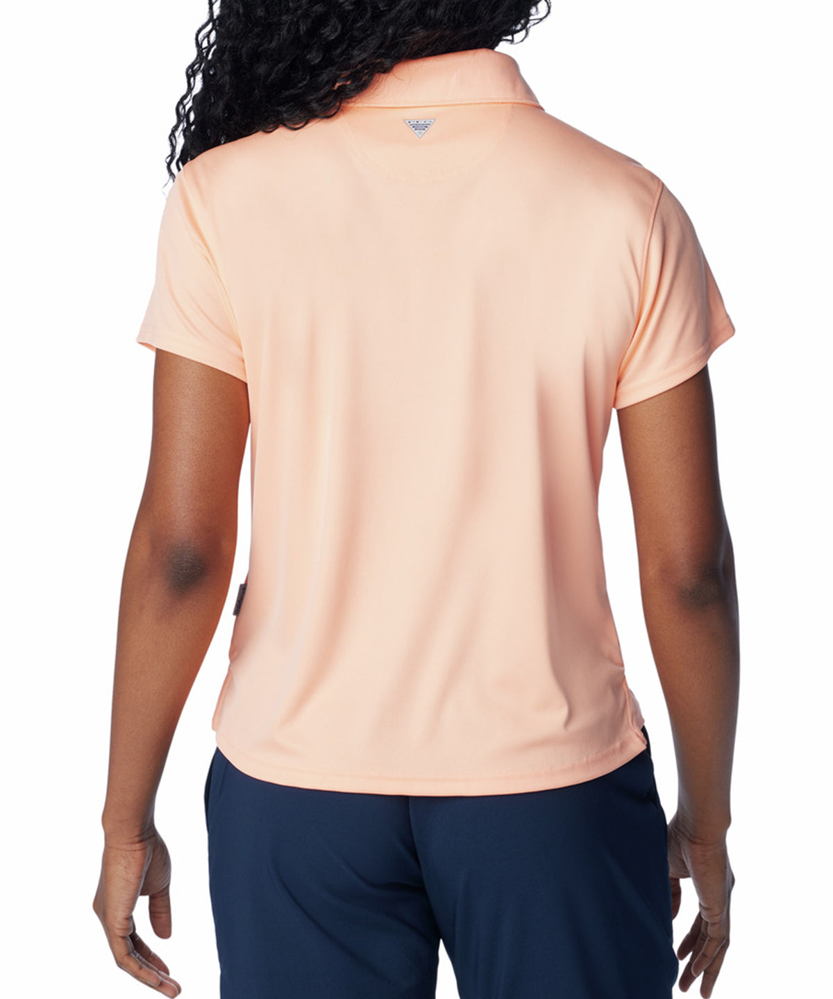 Polera Manga Corta Mujer PFG Tidal tee Rosado Columbia