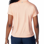 Polera Manga Corta Mujer PFG Tidal tee Rosado Columbia