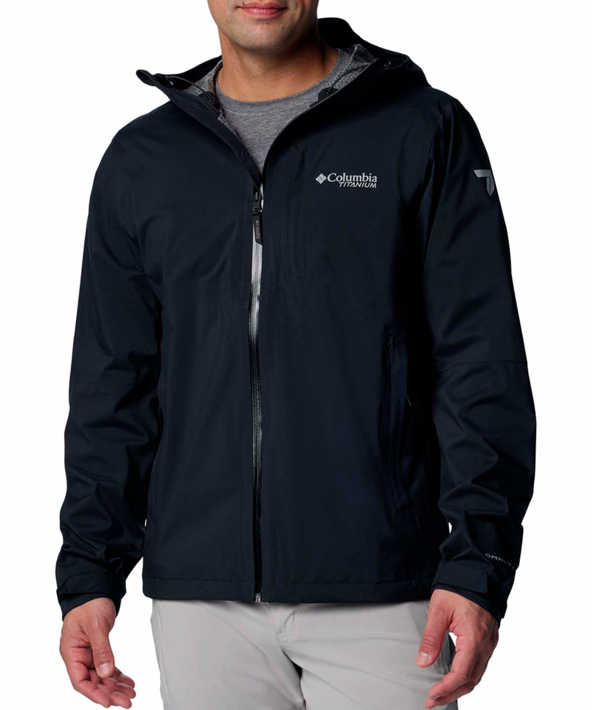 Cortaviento Hombre Ampli-Dry II Shell Negro Columbia
