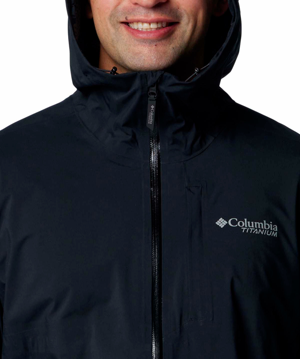 Cortaviento Hombre Ampli-Dry II Shell Negro Columbia