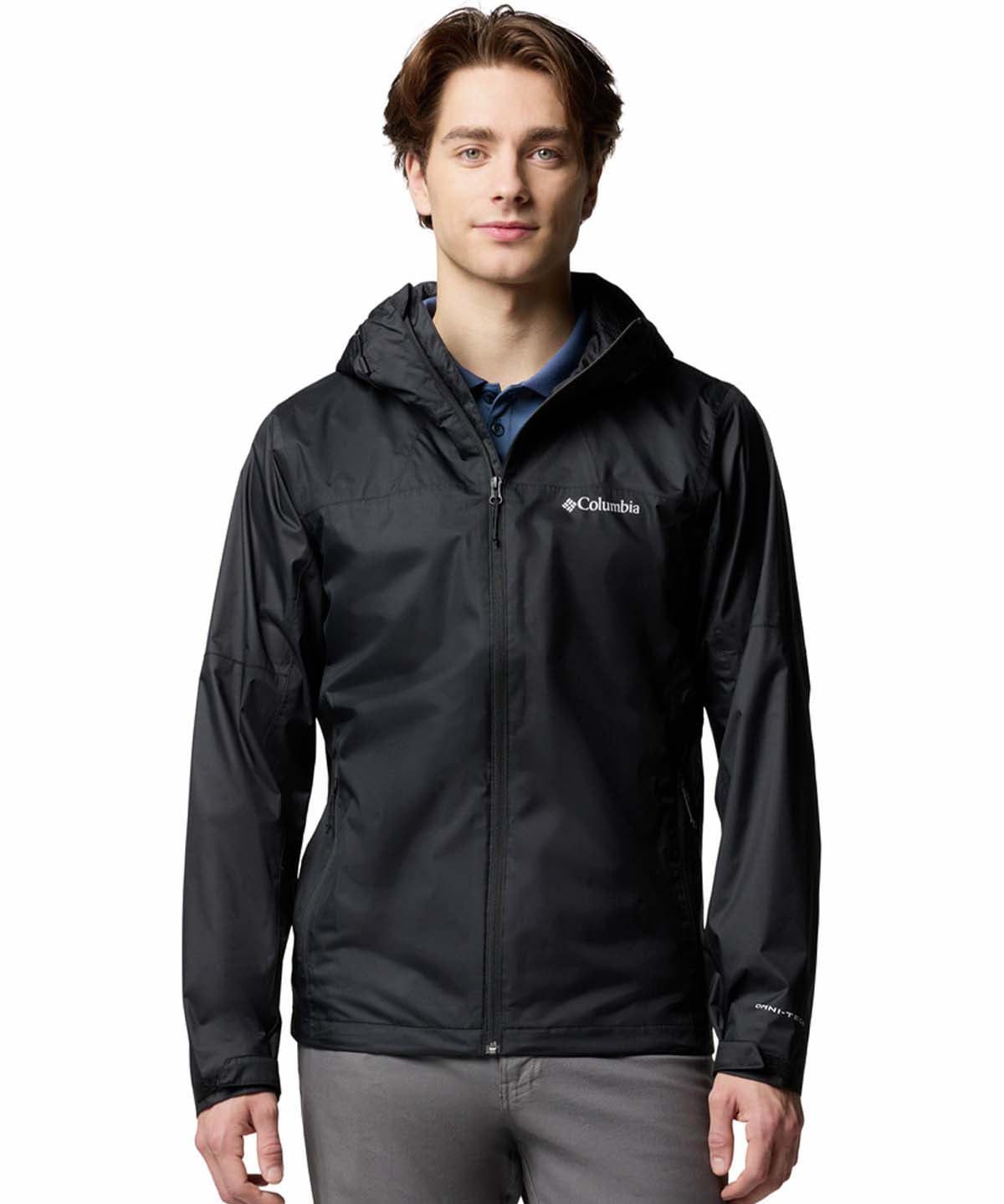 Cortaviento Impermeable Hombre Inner Limits III Negro Columbia