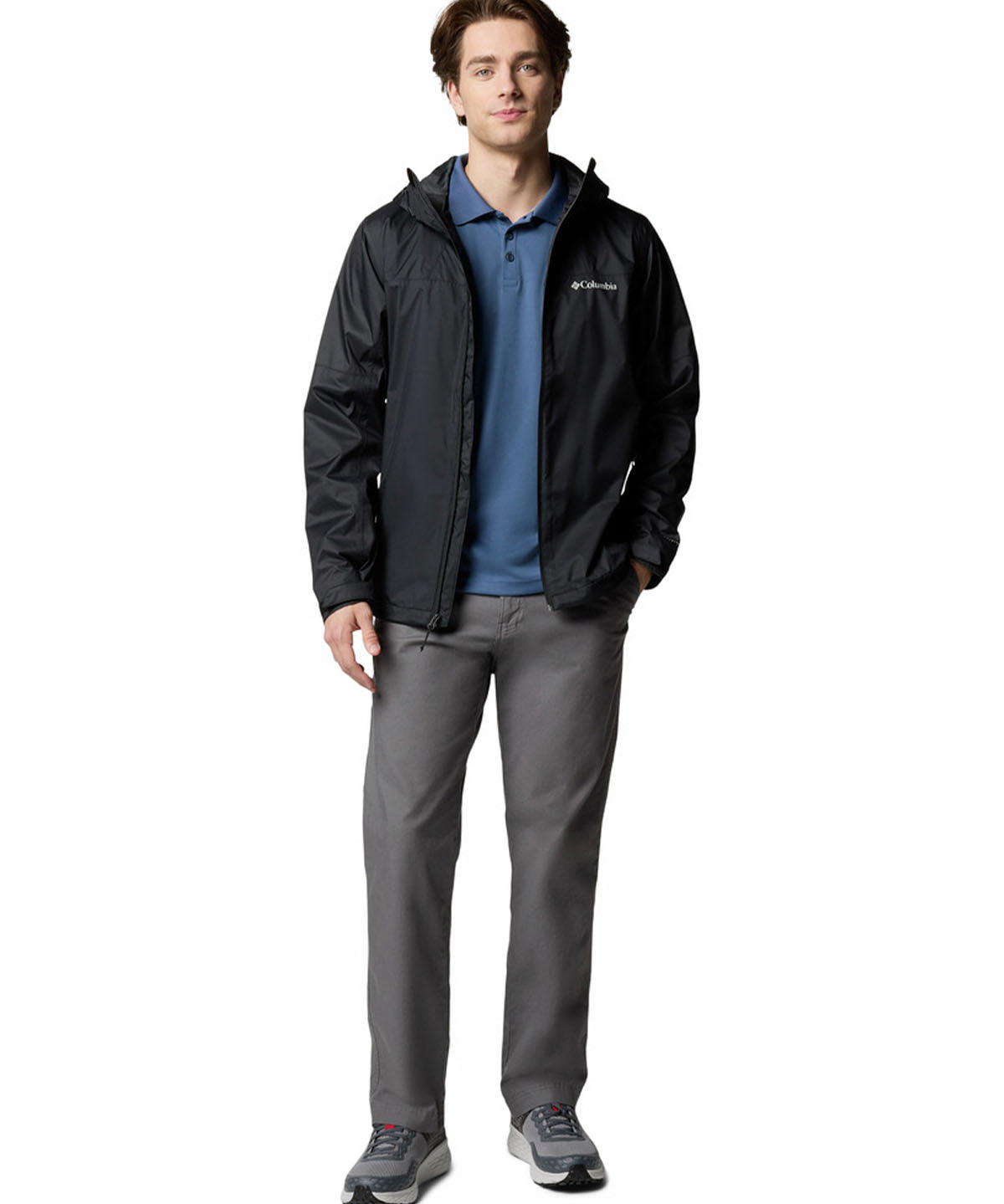 Cortaviento Impermeable Hombre Inner Limits III Negro Columbia