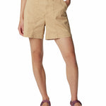 Short Mujer Calico Basin Cotton Beige Columbia