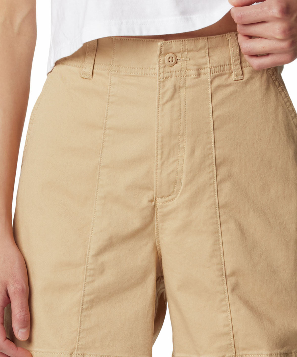 Short Mujer Calico Basin Cotton Beige Columbia