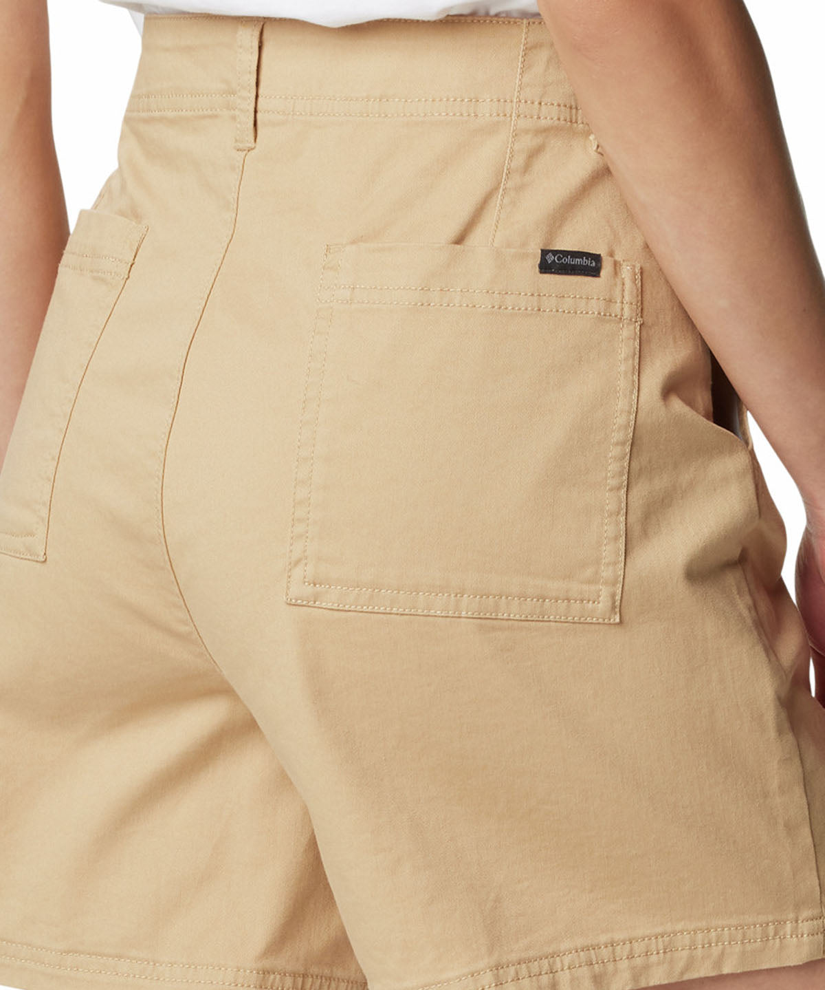 Short Mujer Calico Basin Cotton Beige Columbia
