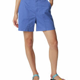 Short Mujer Calico Basin Cotton Azul Columbia