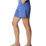 Short Mujer Calico Basin Cotton Azul Columbia
