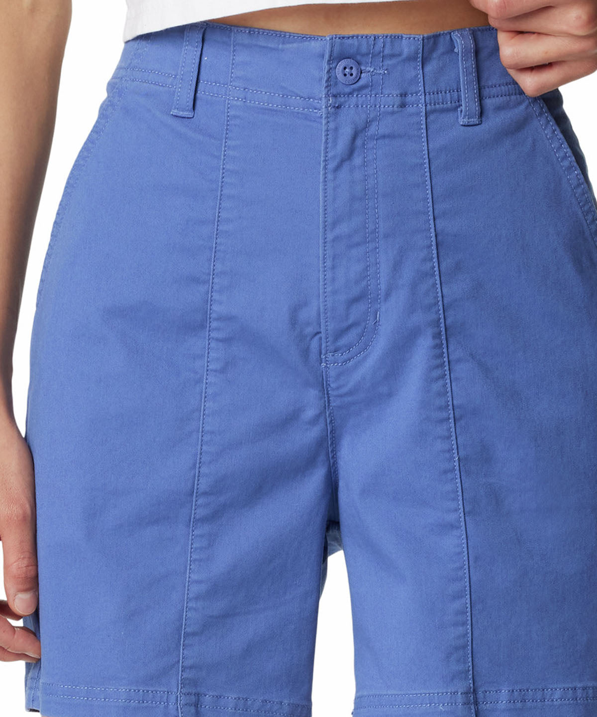 Short Mujer Calico Basin Cotton Azul Columbia