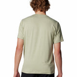 Polera Manga Corta Hombre Tech Trail Crew Neck Verde Columbia