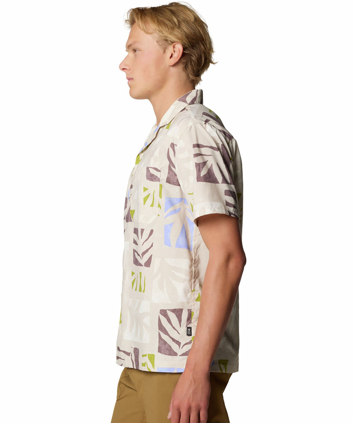Camisa Manga Corta Trail Sender Gris Mountain Hardwear