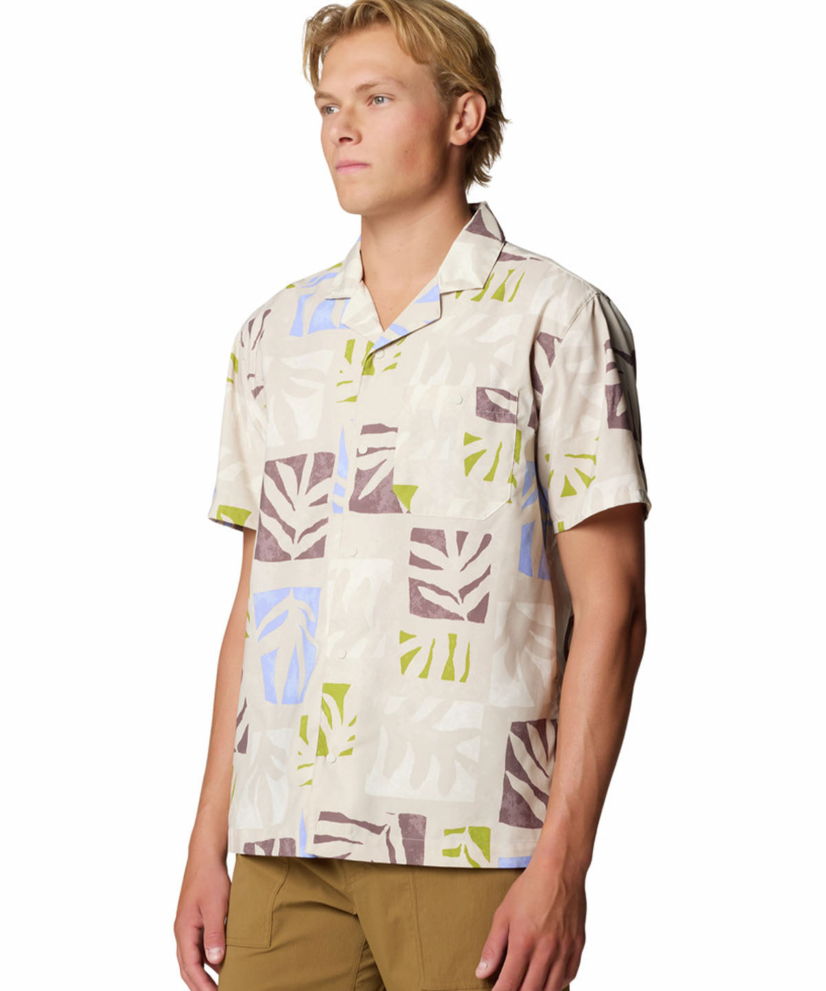 Camisa Manga Corta Trail Sender Gris Mountain Hardwear