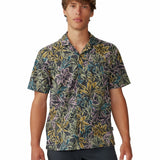 Camisa Manga Corta Hombre Trail Sender Gris Mountain Hardwear